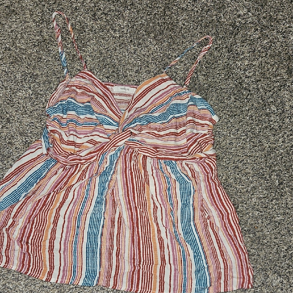 Maurices Colorful Striped Camisole